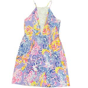 Lilly Pulitzer Pearl Shift Dress‎ Lilac Verbena So Snappy Size 0 Resort Vacation